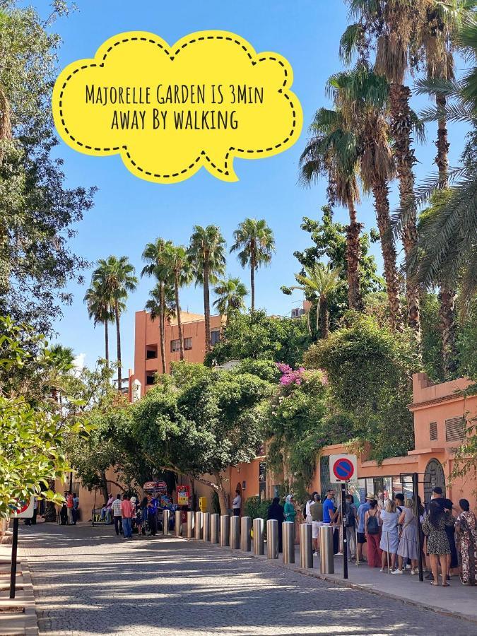 Dreamy Apartment , Exceptional View Of Majorelle Marrakesh Eksteriør billede